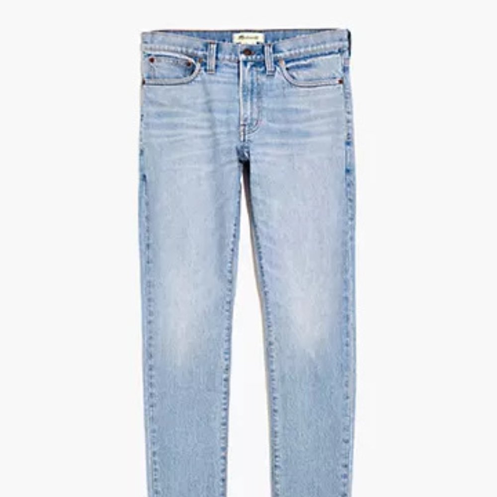 Madewell Men's Skinny Authentic Flex Jeans in Becklow Wash (Size = 32 x 32)